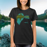Open water swimming in forest lake T-Shirt
