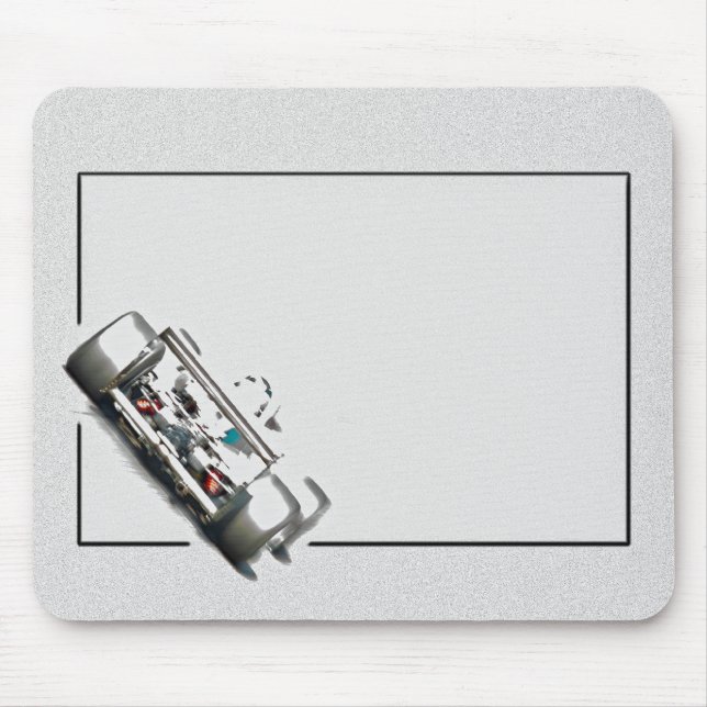 Open Wheel Racer Mouse Pad (Front)