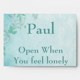 Open when you feel lonely