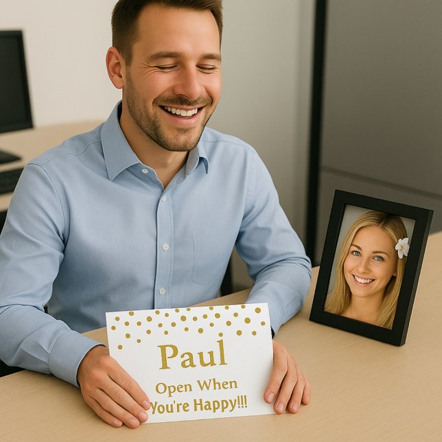 Open when You're happy Envelope (Creator Uploaded)