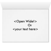 Open Wide! Florida Alligator Cards (Inside Horizontal (Bottom))