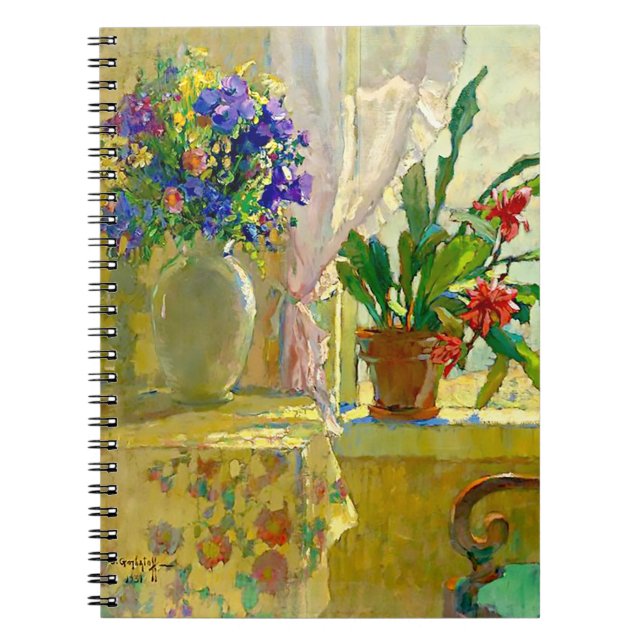 Open window by Konstantin Gorbatov Notebook (Front)