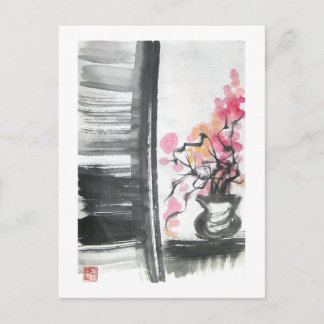 Open Window Postcard