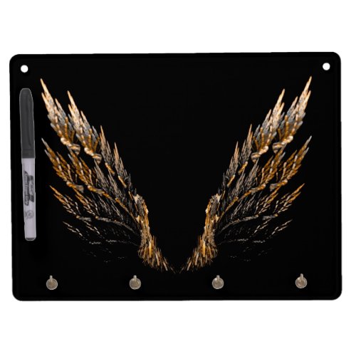 Open Wings Dry Erase Board With Keychain Holder