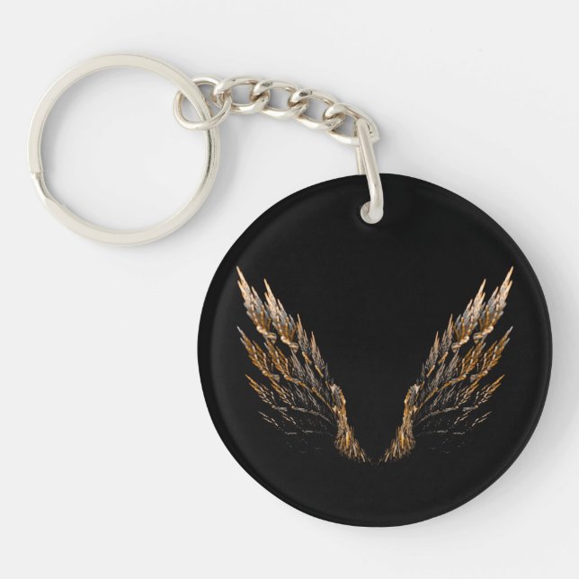 Open Wings Keychain (Front)