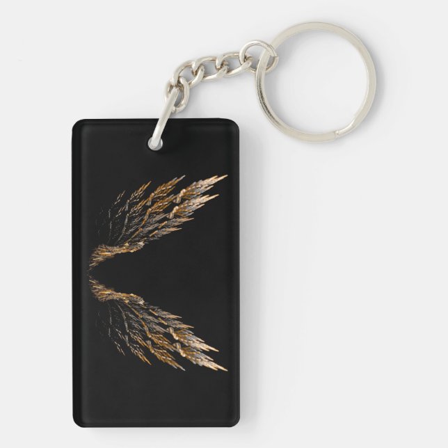 Open Wings Keychain (Back)