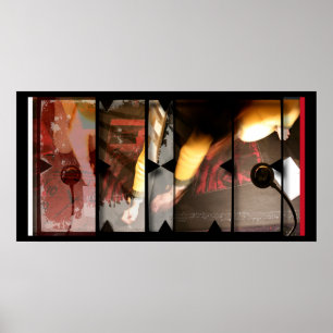 Open Work about Open Red 5 Photomontage Poster