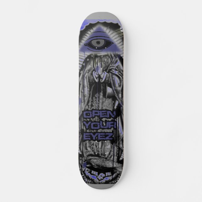 Open Your Eyes - Isis Skateboard (Front)