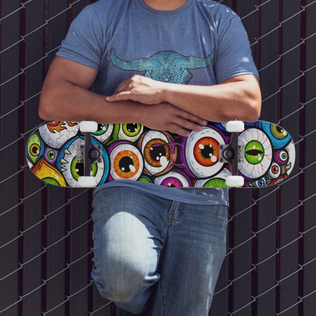 Open your eyes skateboard (Outdoor 3)