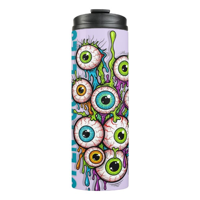 Open your eyes thermal tumbler (Front)