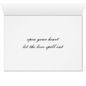 open your heart (Inside Horizontal (Bottom))