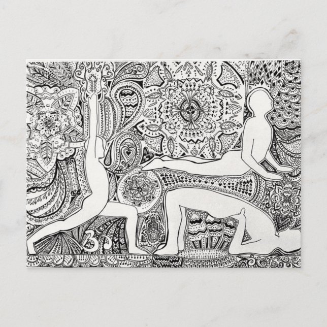 Open your Heart Postcard (Front)