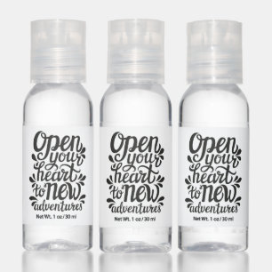 Open Your Heart To New Adventures Hand Sanitizer