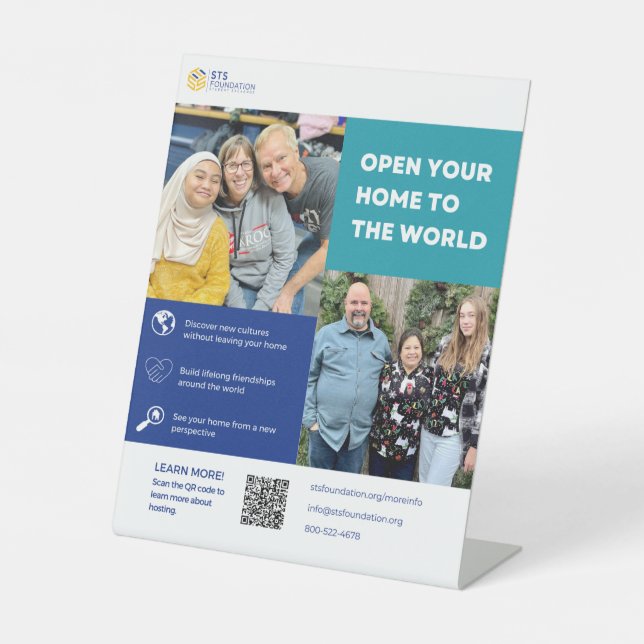 Open your Home STS Foundation Sign (Front)