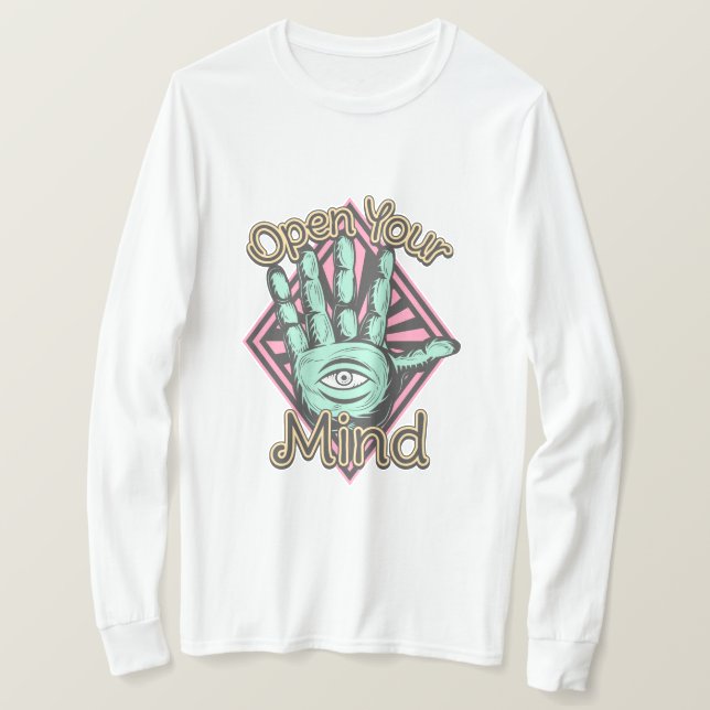 Open Your Mind T-Shirt (Design Front)
