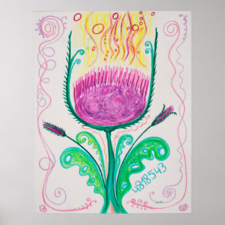 Open Yourself for the Universe Poster