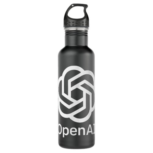 OpenAI _ Artificial Intelligence Research Machine Stainless Steel Water Bottle