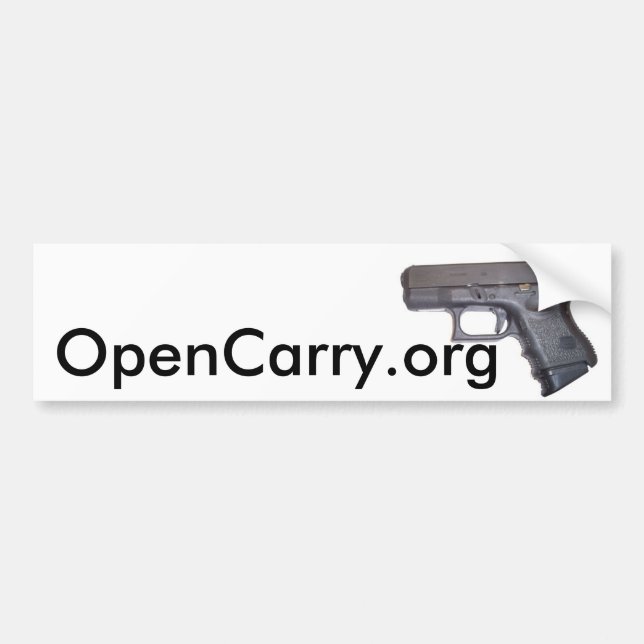OpenCarry.org Bumper Sticker (Front)