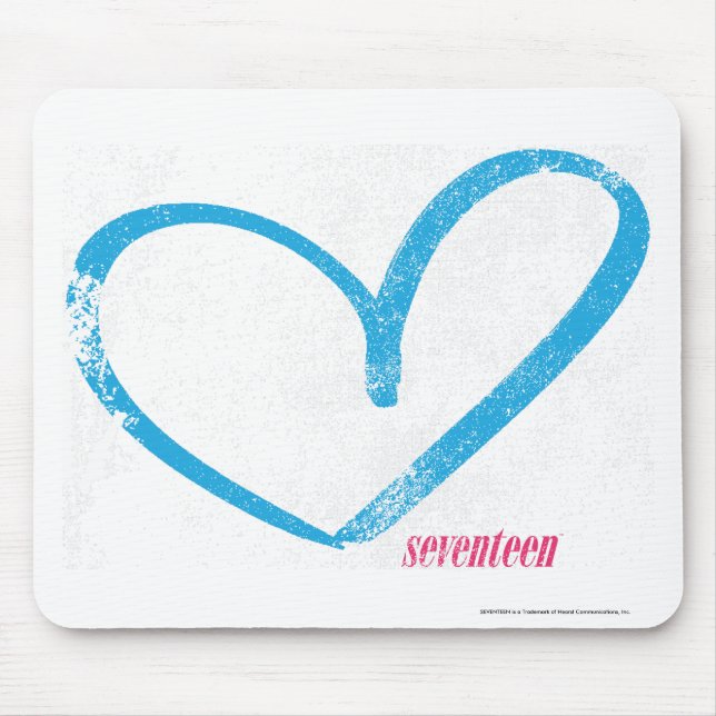 OpenHeart Aqua Mouse Pad (Front)