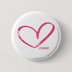 OpenHeart Magenta Pinback Button