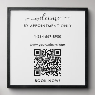 Opening Business Hours Appointment Only Welcome Peel And Stick Photo Tile
