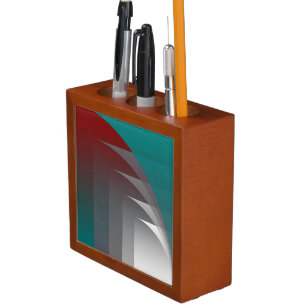 Opening curtains desk organizer