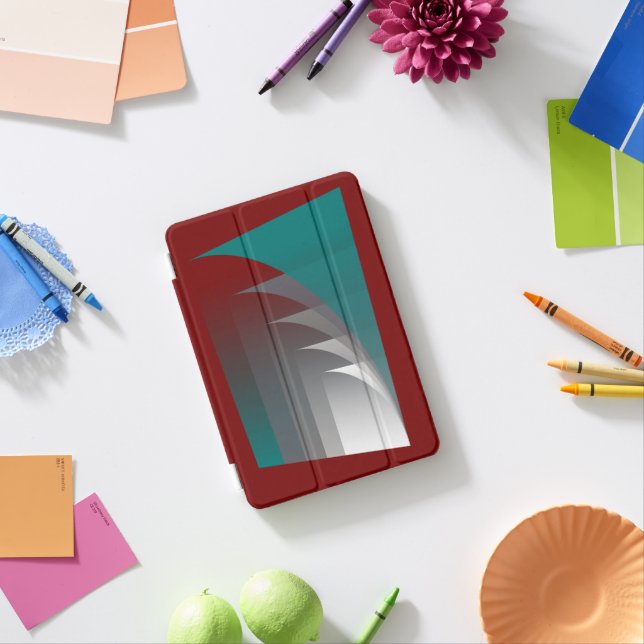 Opening curtains scene iPad mini cover (In Situ)