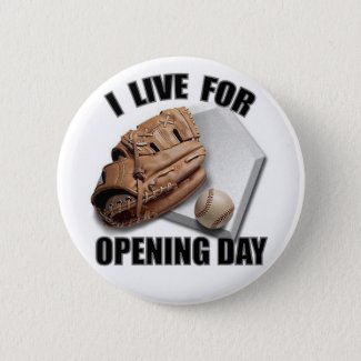 OPENING DAY BUTTON for MLB baseball