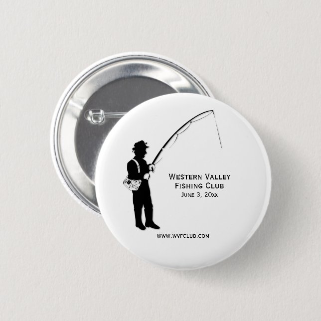 Opening Day Fishing Club   Button (Front & Back)