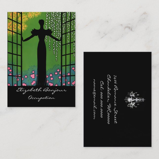 Opening Doors PAPER/SIZE/SHAPE OPTIONS - Business Card (Front/Back)