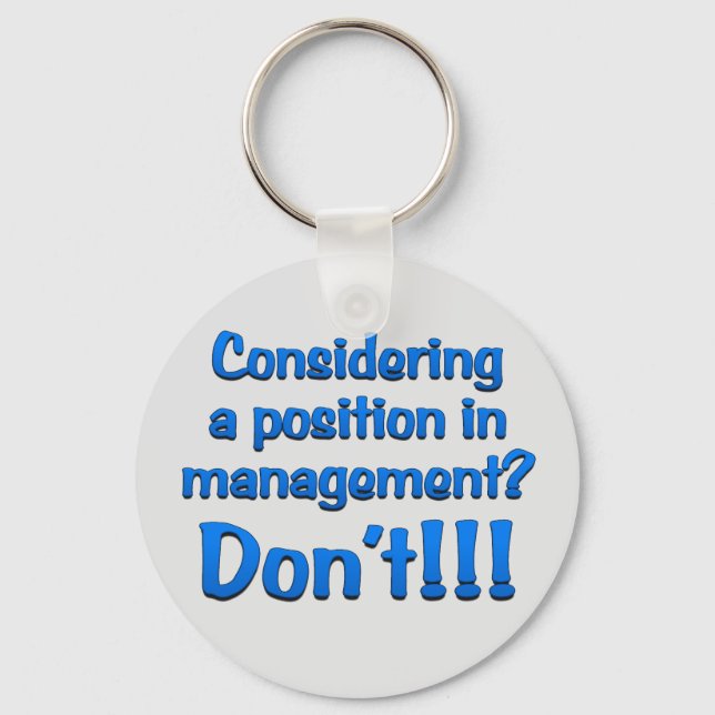 Opening in Management Keychain (Front)