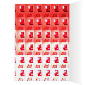 Opening in Red and White Step by Step Card (Inside (Left))