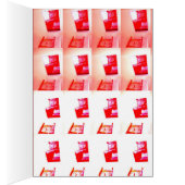 Opening in Red and White Step by Step Card (Inside (Right))