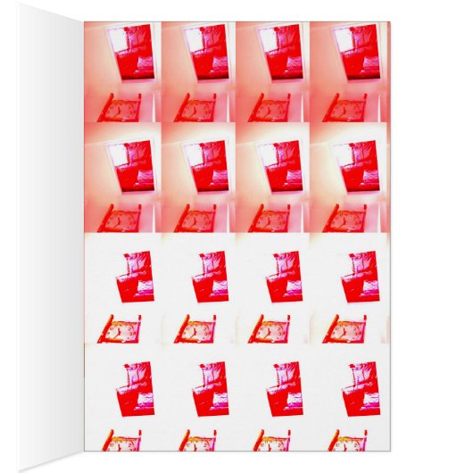 Opening in Red and White Step by Step Card (Inside (Right))