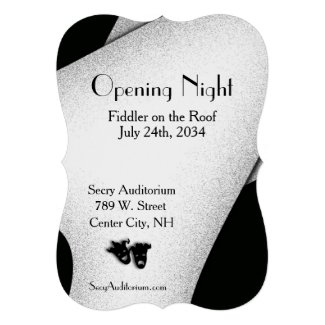 Opening Night Theater Invitation Personalized Announcement