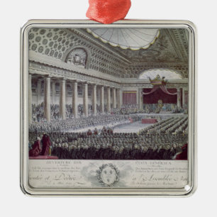 Opening of the Estates General at Versailles Metal Ornament