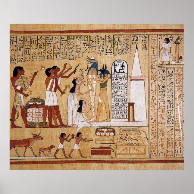 Opening of the Mouth Ceremony Book of the Dead Poster (Front)