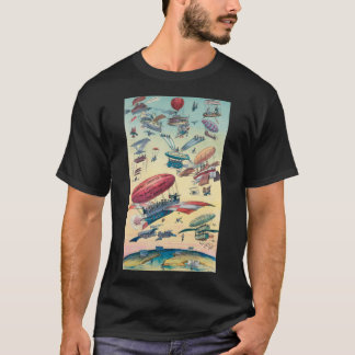 Opening of the Panama Canals Illustration Classic T-Shirt