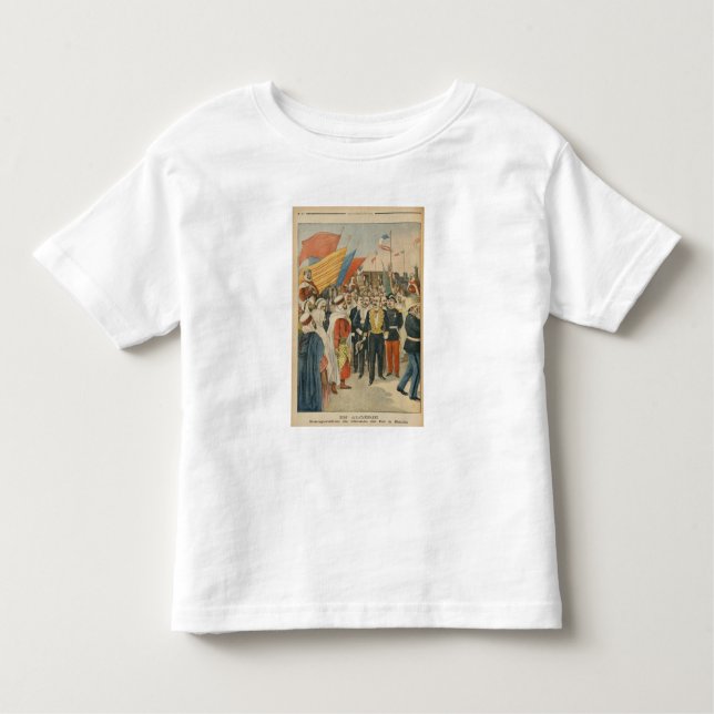 Opening of the Saida railway in Algeria Toddler T-shirt (Front)
