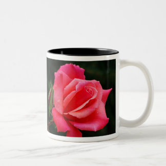 Opening Rose Two-Tone Coffee Mug