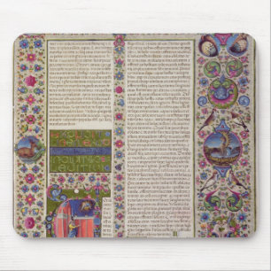 Opening words of Leviticus Mouse Pad