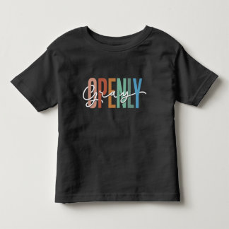 Openly Gray Toddler Jersey Shirt