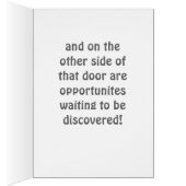 OpenRustic Door "When One Door Closes" Cards (Inside (Right))