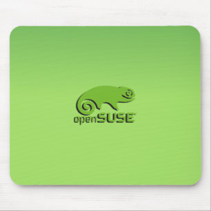 OpenSuse Linux green Mouse Pad