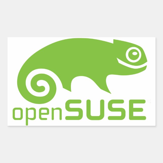 openSuzie Linux Logo Rectangular Sticker (Front)