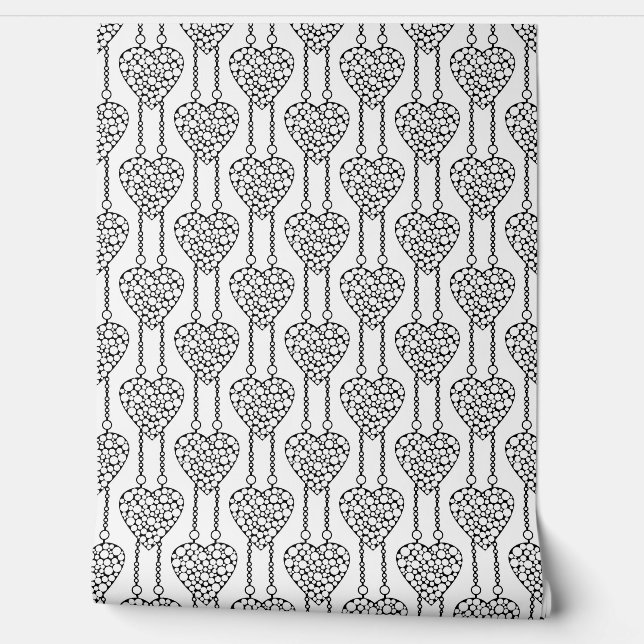 Openwork heart wallpaper  (Unrolling)