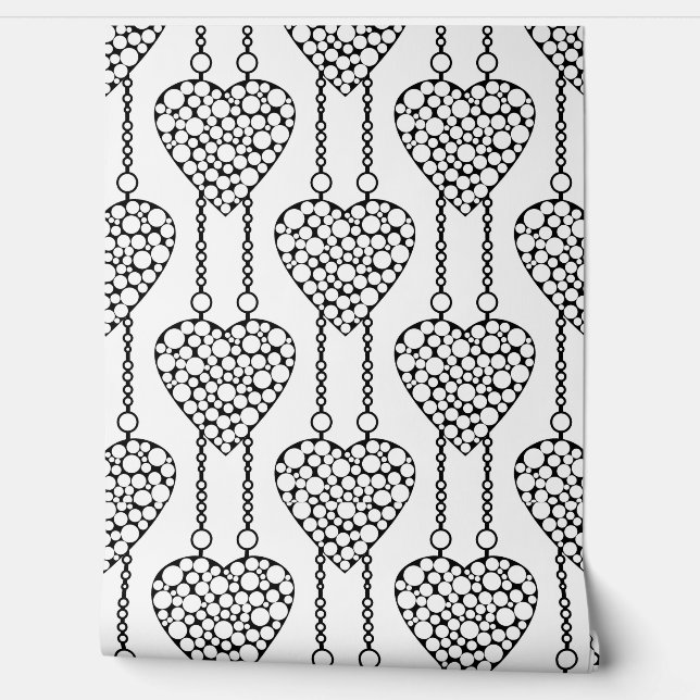Openwork heart wallpaper  (Unrolling)