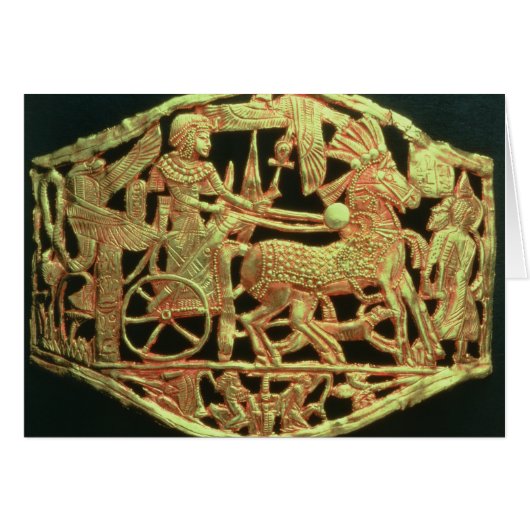 Openwork plaque or buckle cards (Front Horizontal)