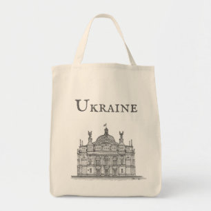 Opera + Ballet Theatre, Lviv, Ukraine Tote Bag