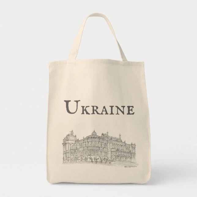Opera + Ballet Theatre, Odessa, Ukraine Tote Bag (Front)